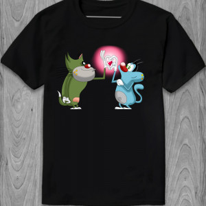 Tricou Auggie și prietenul lui